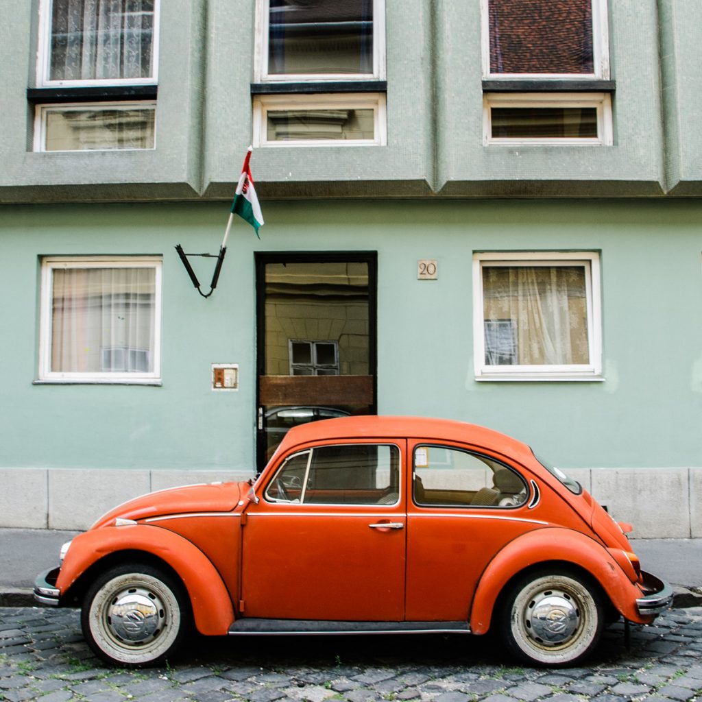 VW Garbus w Budapeszczie