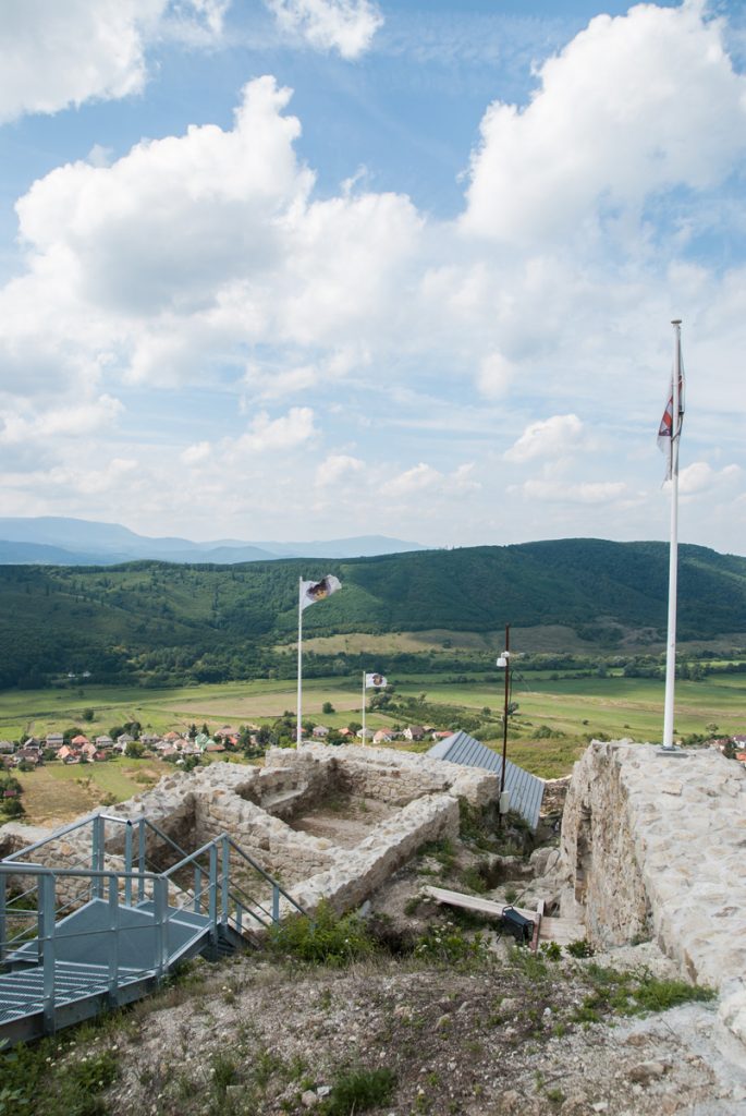 Widok z zamku w Siroku