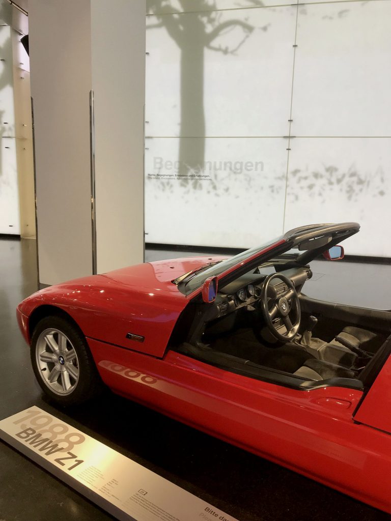 BMW Z1 w Muzeum BMW w Monachium