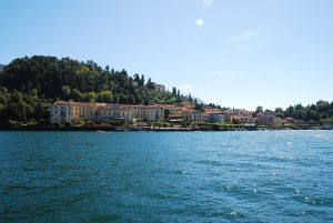 Widok z promu do Bellagio