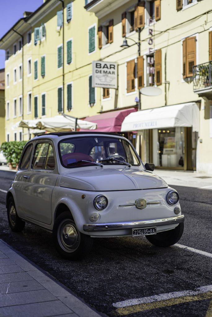 Fiat 500 w Palmanovie