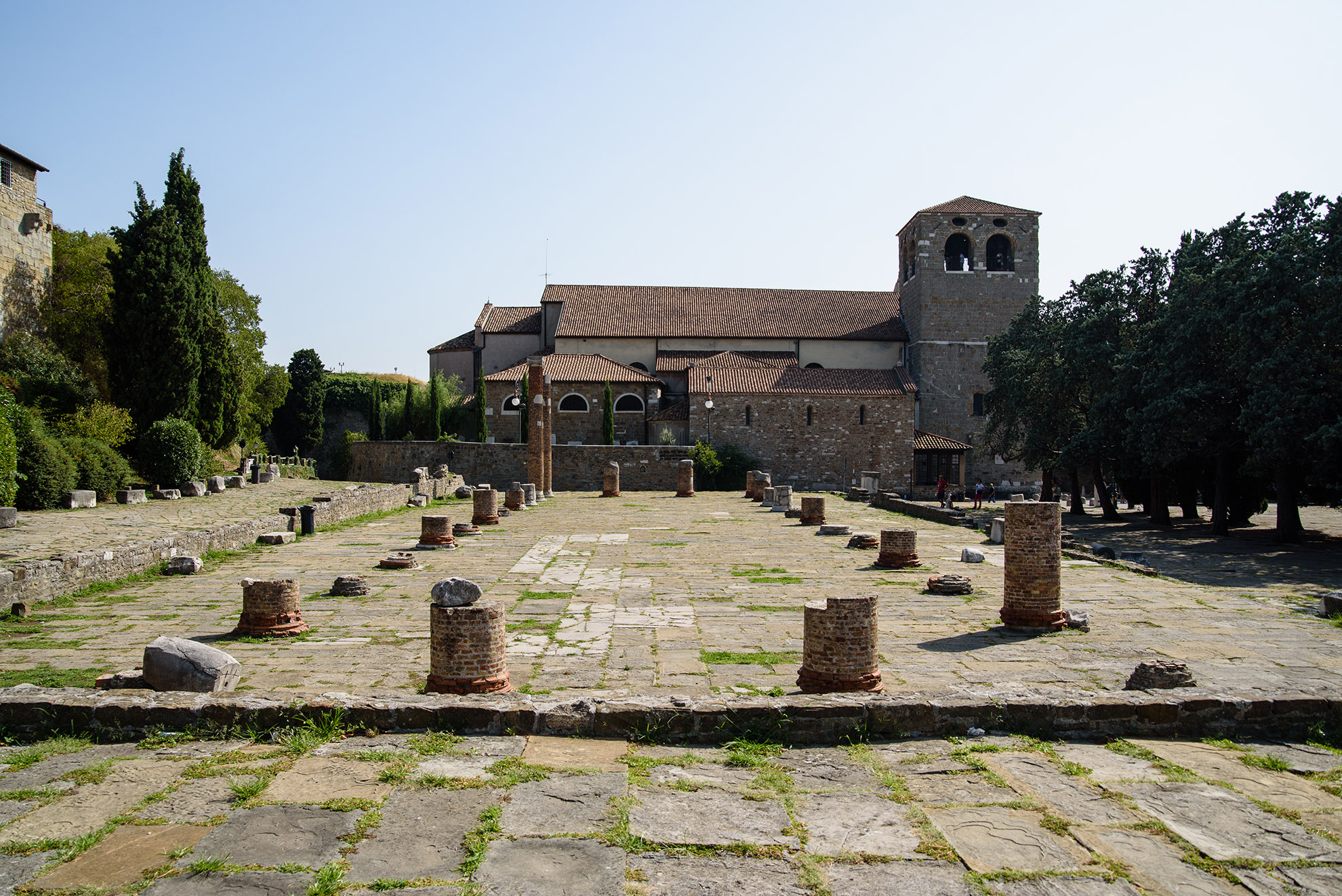 Ruiny Basilica Forense Romana