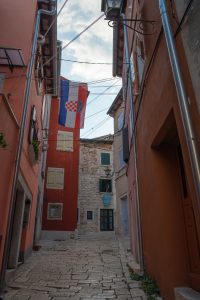 Uliczka w Rovinj