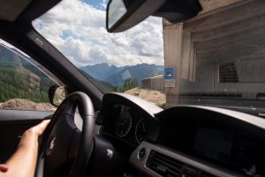 Tunel w pobliżu Passo Valparola