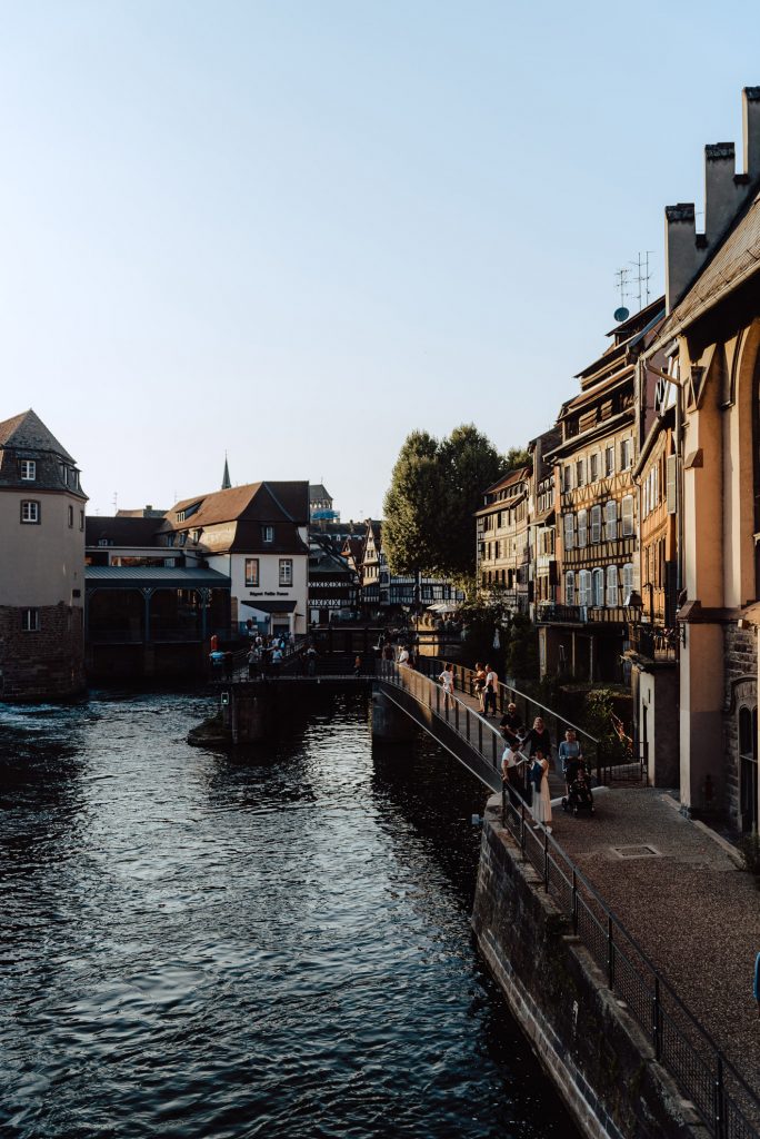 Strasburg - spacer nad kanałem