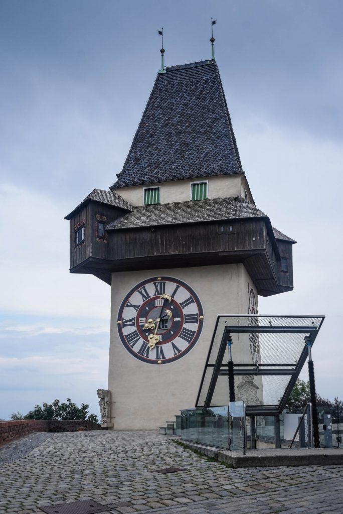 Wieża zegarowa w Graz