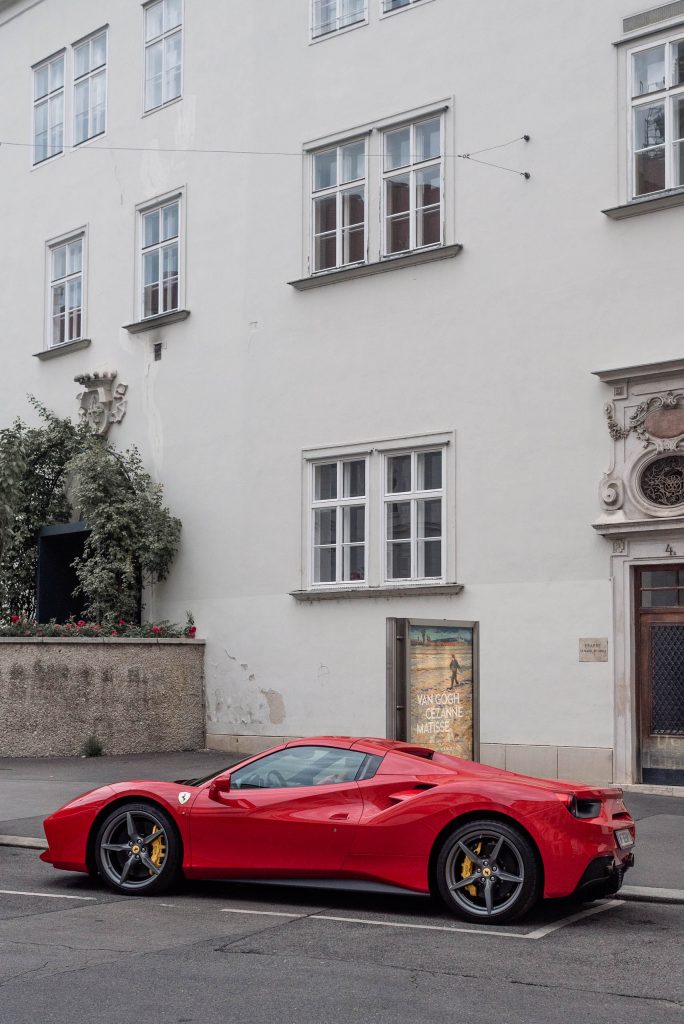 Ferrari 458 Italia w Wiedniu