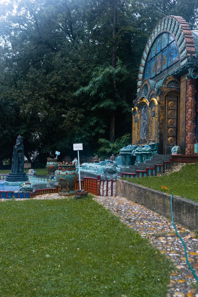 Villa Wagner - fontanna