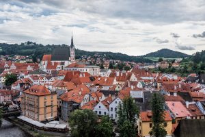 Panorama Czeskiego Krumlowa