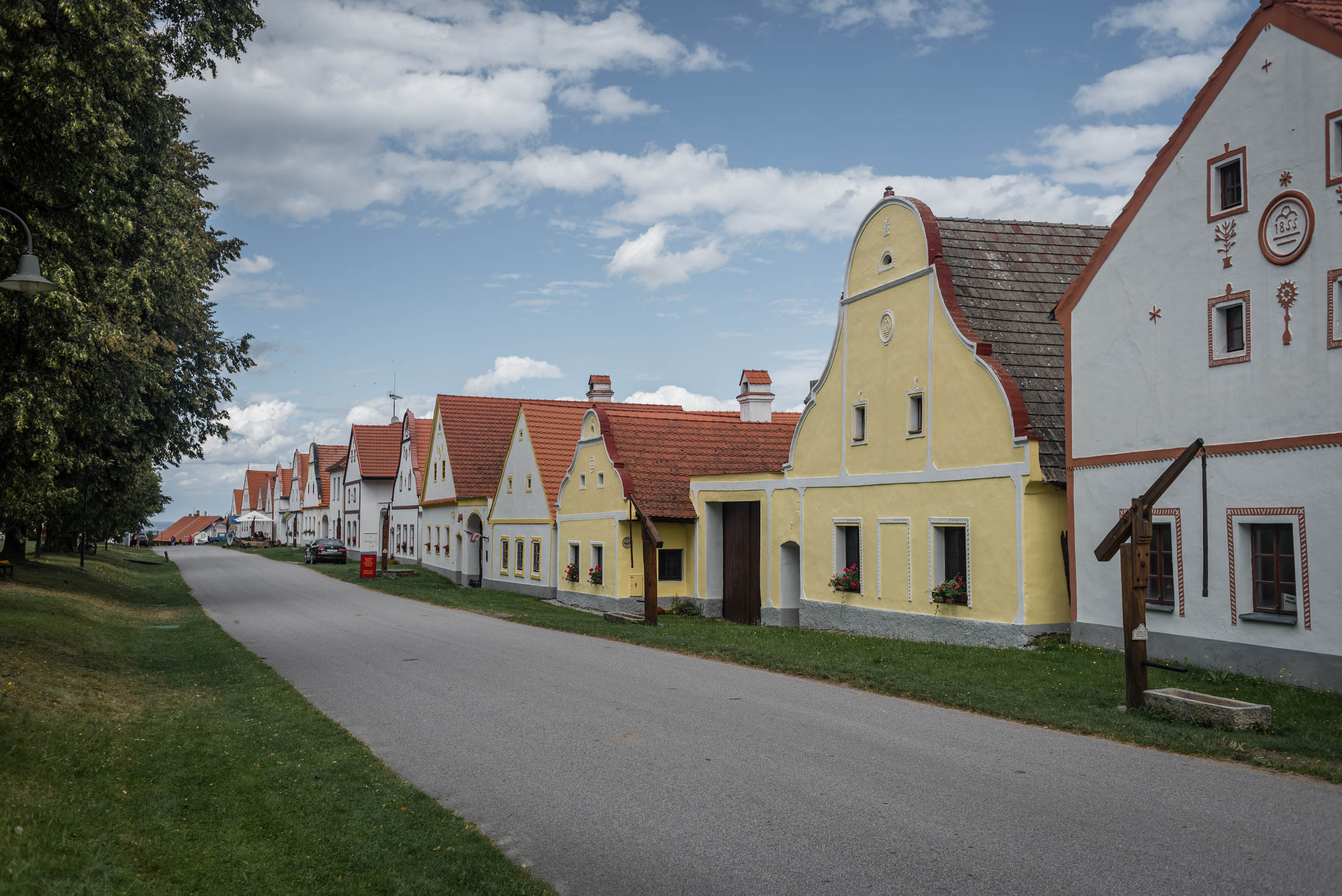 Późnobarokowe budynki na wsi - Holaszowice