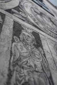 Slavonice - sgraffito