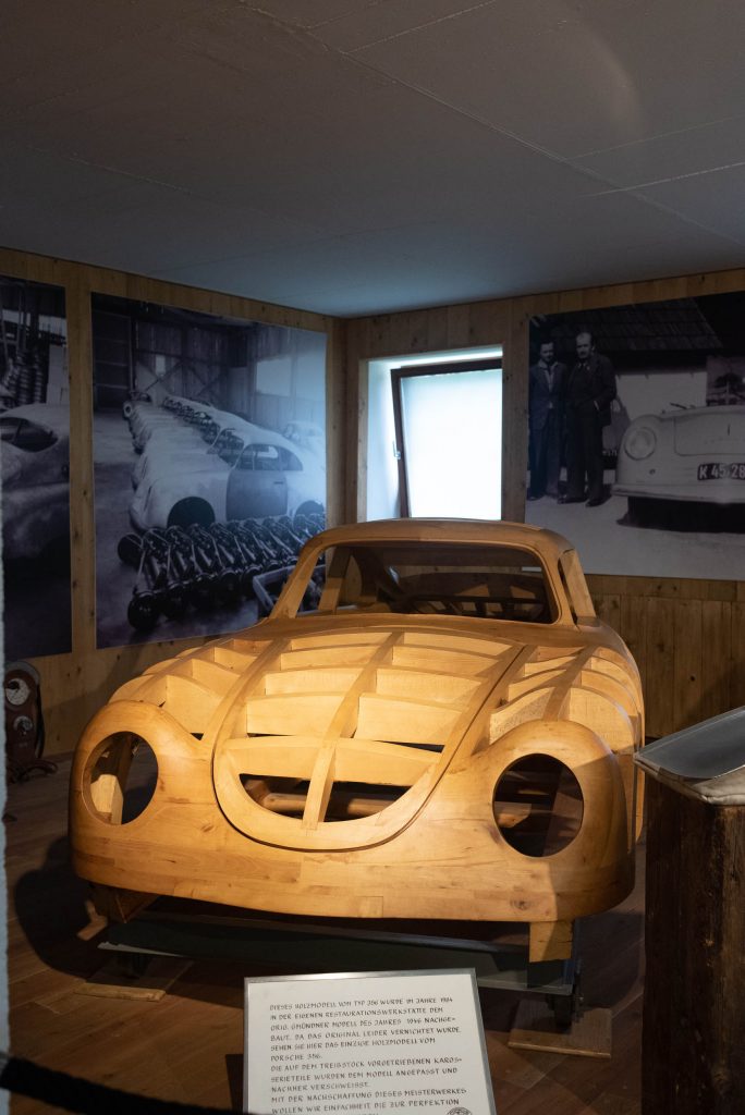 Szkielet Porsche 356