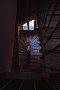 Klatka schodowa w Muzeum Gombrowicza