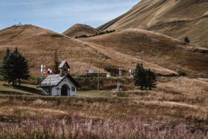 Przłęcz Col du Lautaret - Chapelle des Fusillés
