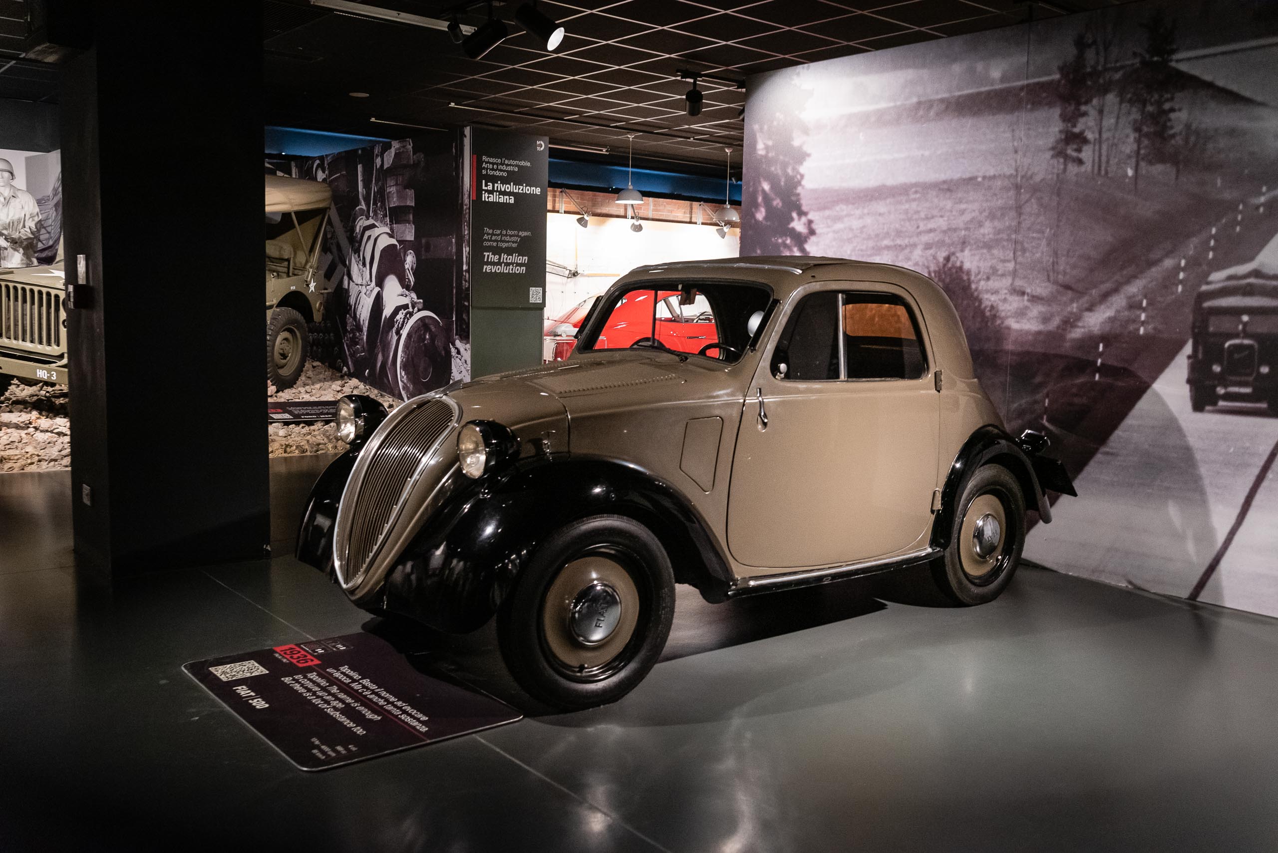 Fiat 500 1936 - Museo Nazionale dell'Automobile
