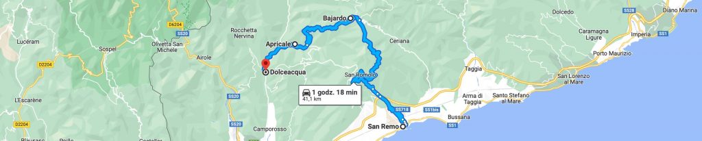 Trasa po Ligurii: z San Remo do Dolceacqua