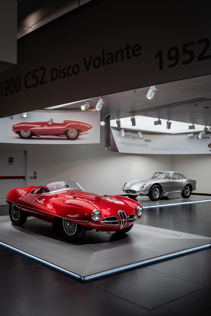 Alfa Romeo Disco Volante i Giulia Sprint Speciale Bertone