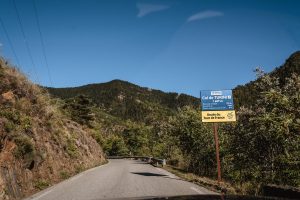 W drodze na Col de Turini