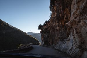 W drodze z Col de Turini