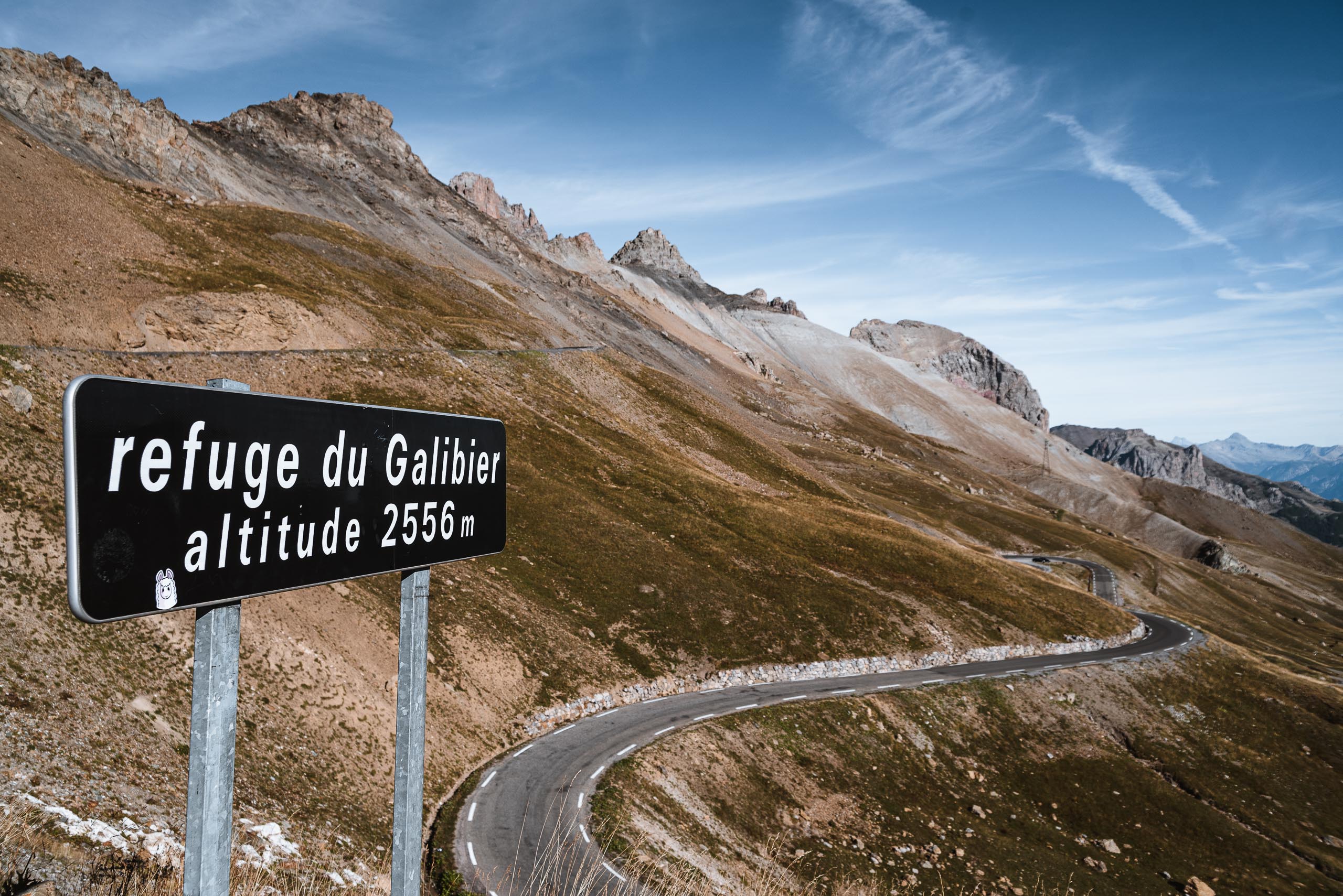 Przełęcz Col du Galibier 2645 m. npm