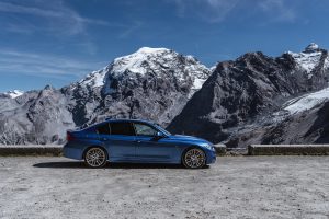 BMW F30 na Passo dello Stelvio
