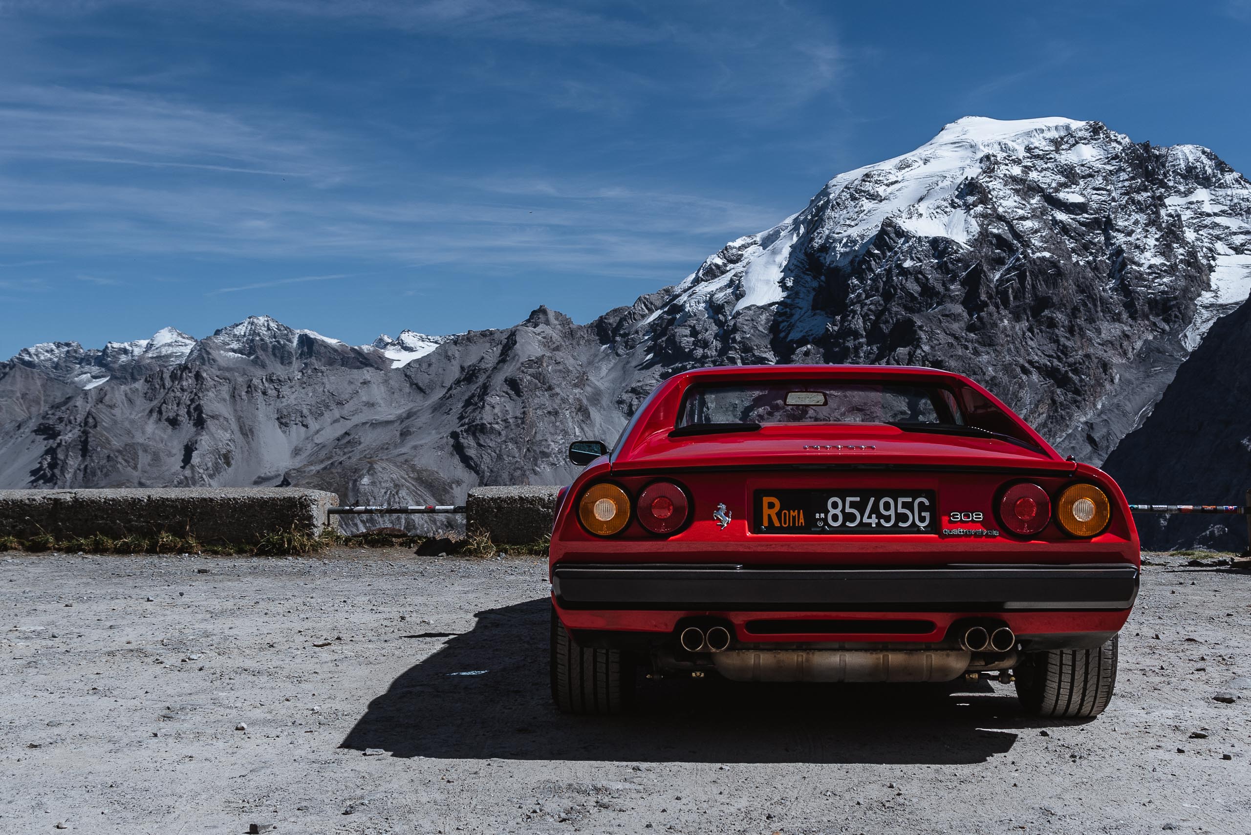 Ferrari 308 - Przełęcz Stelvio