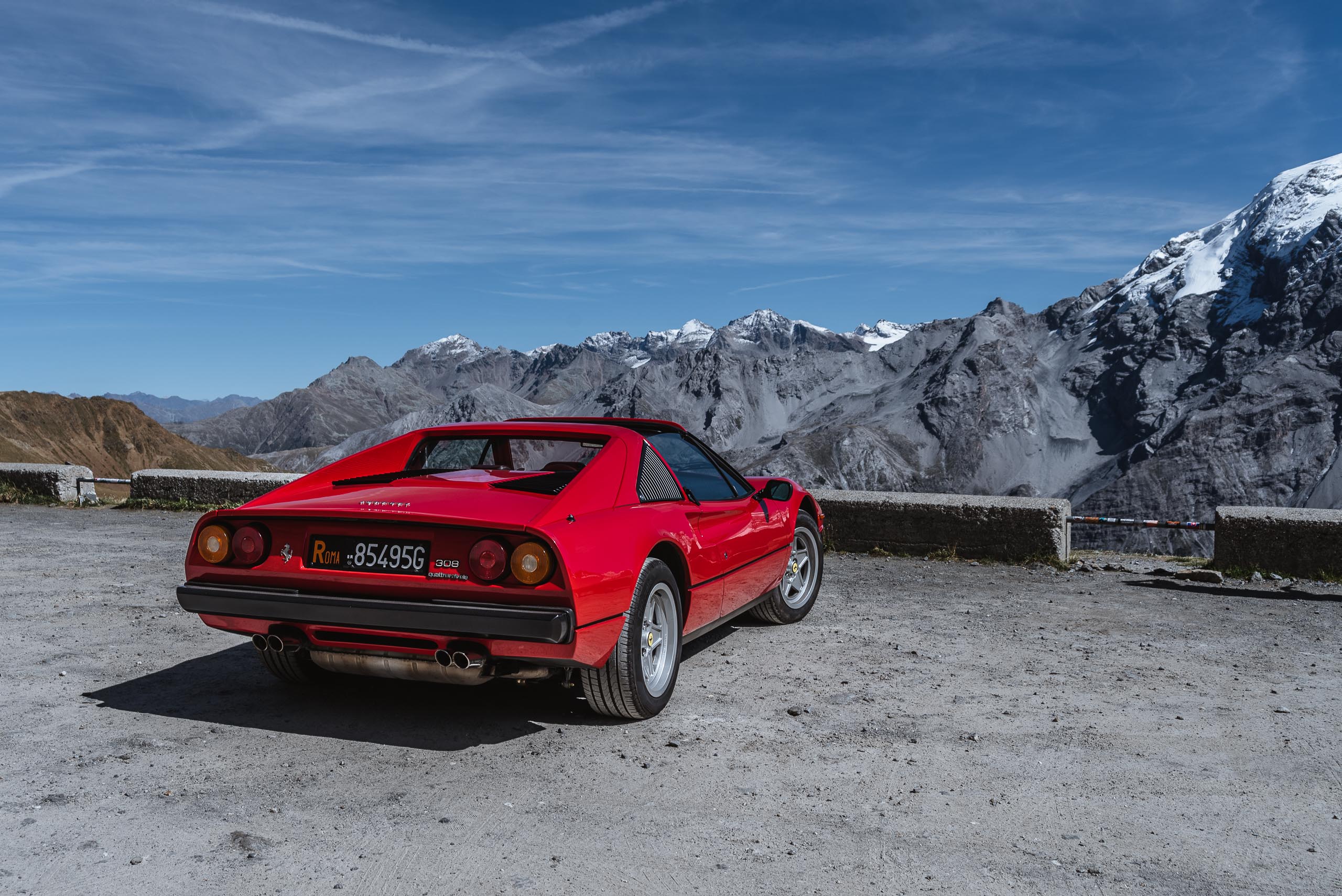 Ferrari 308 - Przełęcz Stelvio